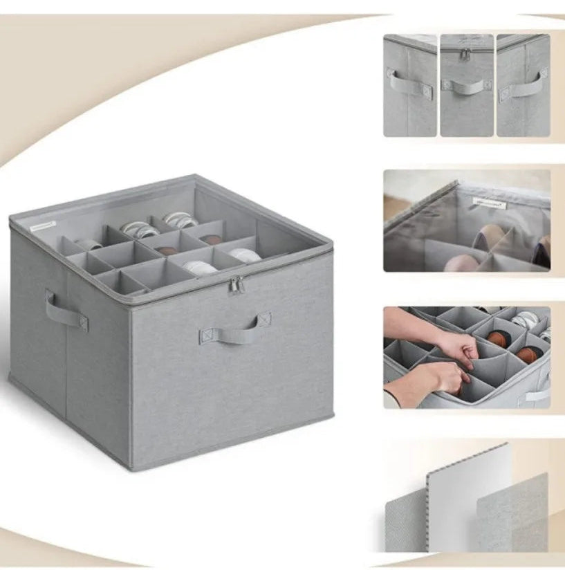 Faltbare Schuhaufbewahrungsbox – staubdichter Organizer für Schuhe und platzsparender Schuhschrank