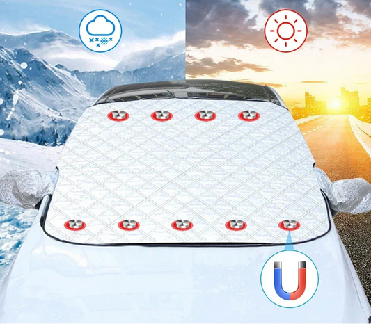 Magnetische Windschutzscheiben Abdeckung - nie mehr Frust beim Eiskratzen