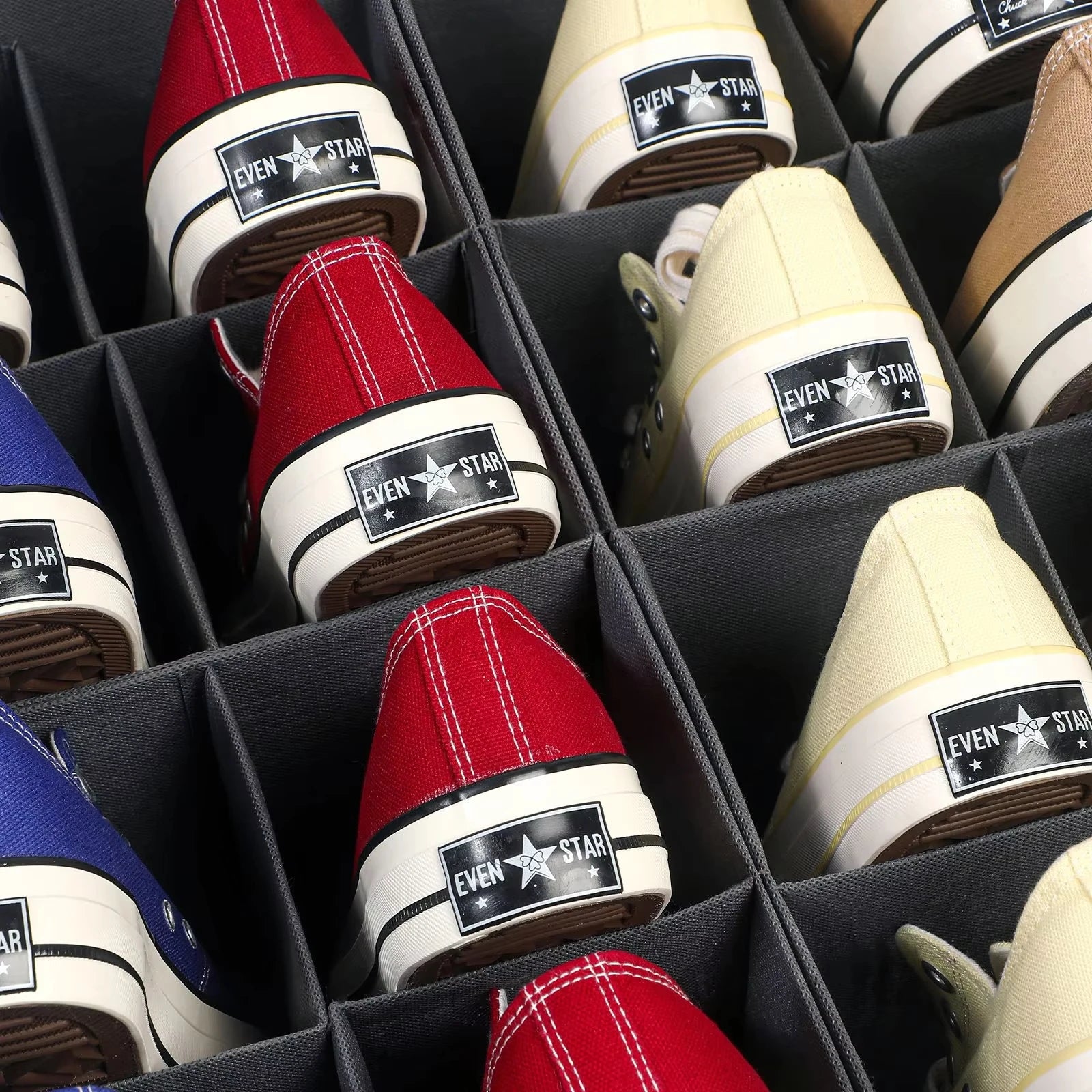 Faltbare Schuhaufbewahrungsbox – staubdichter Organizer für Schuhe und platzsparender Schuhschrank