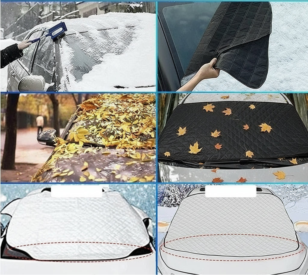 Magnetische Windschutzscheiben Abdeckung - nie mehr Frust beim Eiskratzen