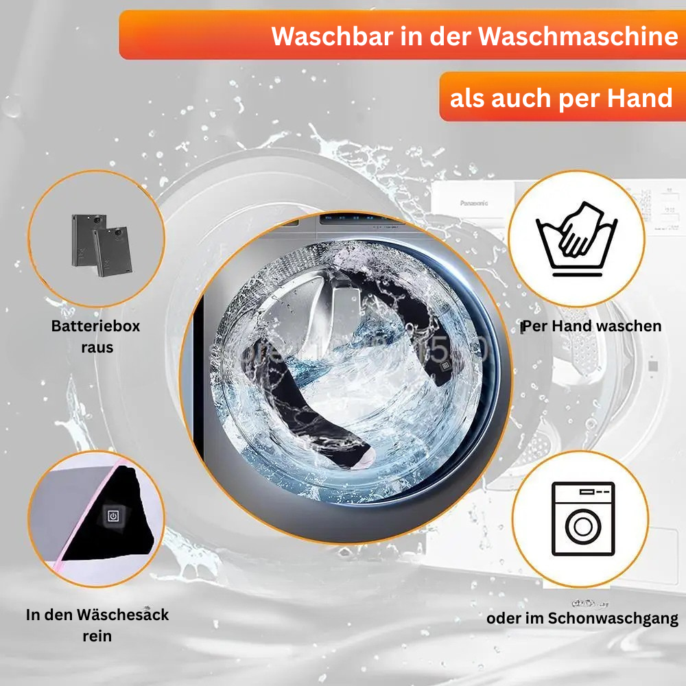 Beheizte Wintersocken mit Batteriefach - nie mehr kalte Zehen