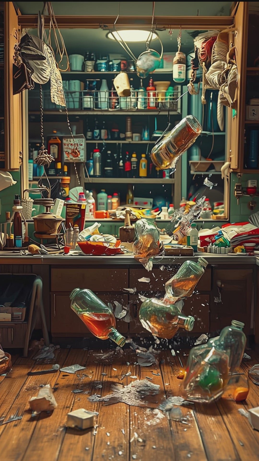 Ausziehbare  Mehrzweck-Aufbewahrungsregale